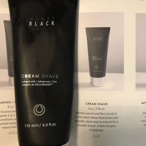 Monat Black Cream Shave for women and men